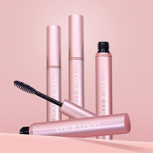 Foreign Trade Spot Without Logo Waterproof Long-Lasting Makeup Black Long Thick Curling Waterproof Non-Smudge Mascara