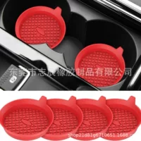 Amazon New Car Cup силиконовый коврик автомобильный коврик для чашки с водой нескользящий коврик автомобильный коврик для хранения Автомобильная вставка подставка