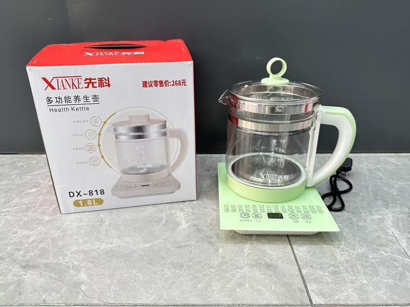 Wanlida 高ホウケイ酸ガラス茶と水沸騰家庭用分割健康ポット多機能電気ケトルギフト卸売|undefined