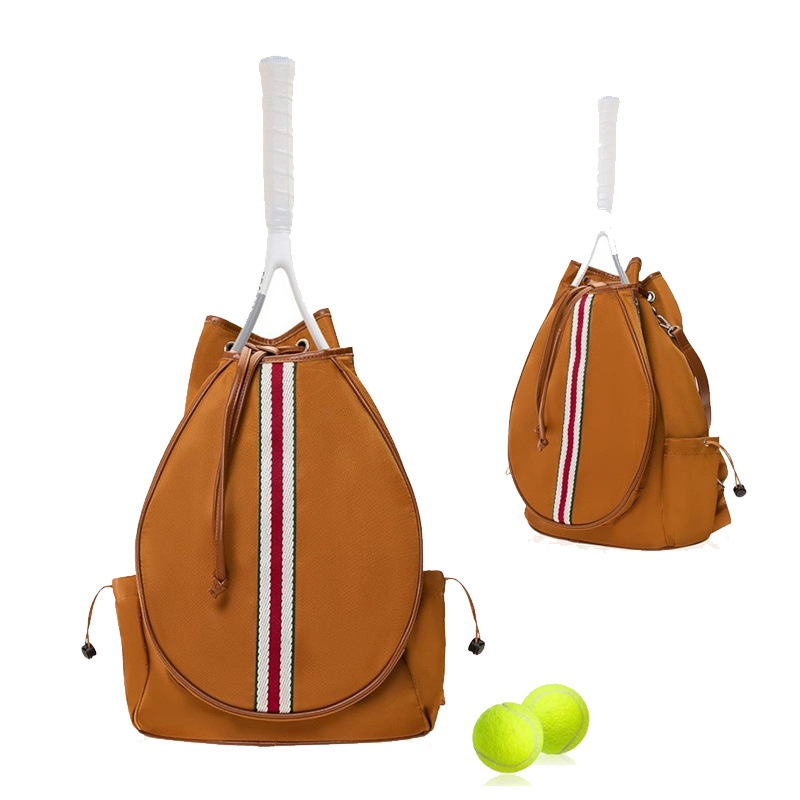 Bolsa de tenis de gran capacidad, bolsa deportiva al aire libre, bolsa de bádminton de alto valor facial, bolsa de pelota portátil de gran capacidad de hombro