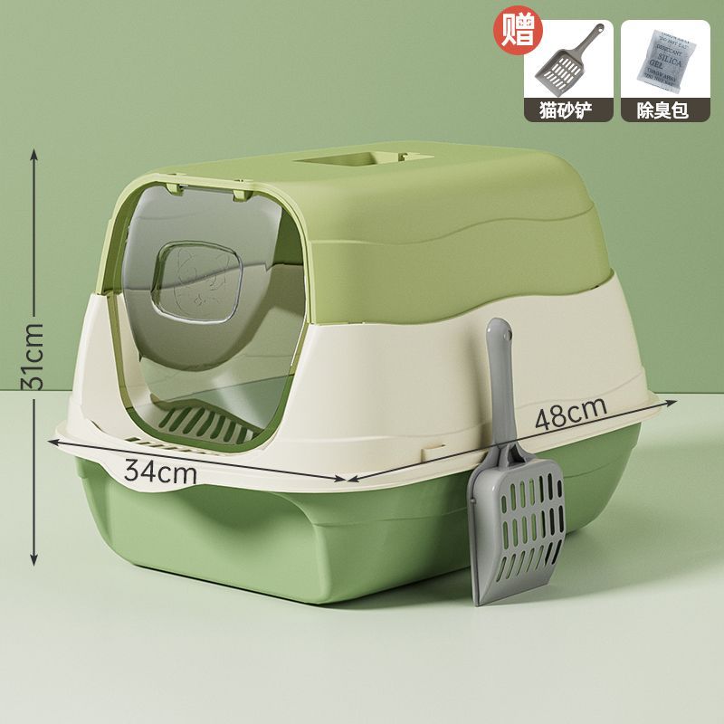 중형[녹색]에는 고양이 배변 국자 + 탈취봉투가 함께 제공됩니다.