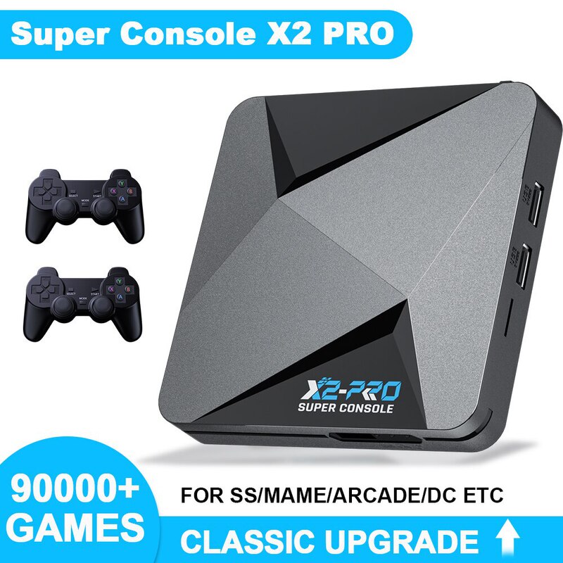 X2 PRO home game machine 3D dual system game box with TV HD nostalgic arcade double rocker PS