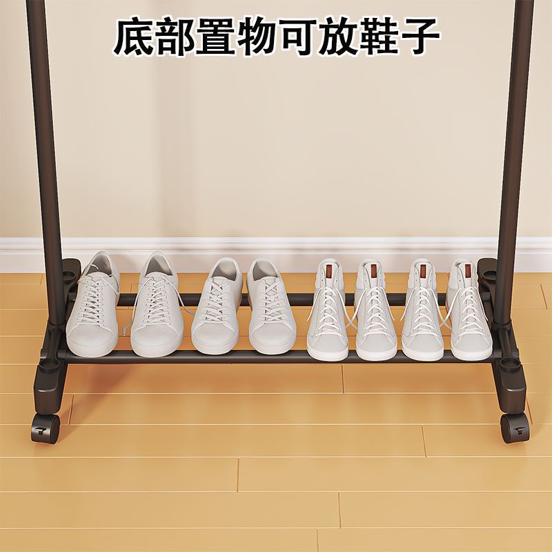 Fábrica directa de ruedas percha de ropa de una sola barra barra de ropa de una sola capa barra de ropa de doble barra barra de ropa de doble capa barra de ropa