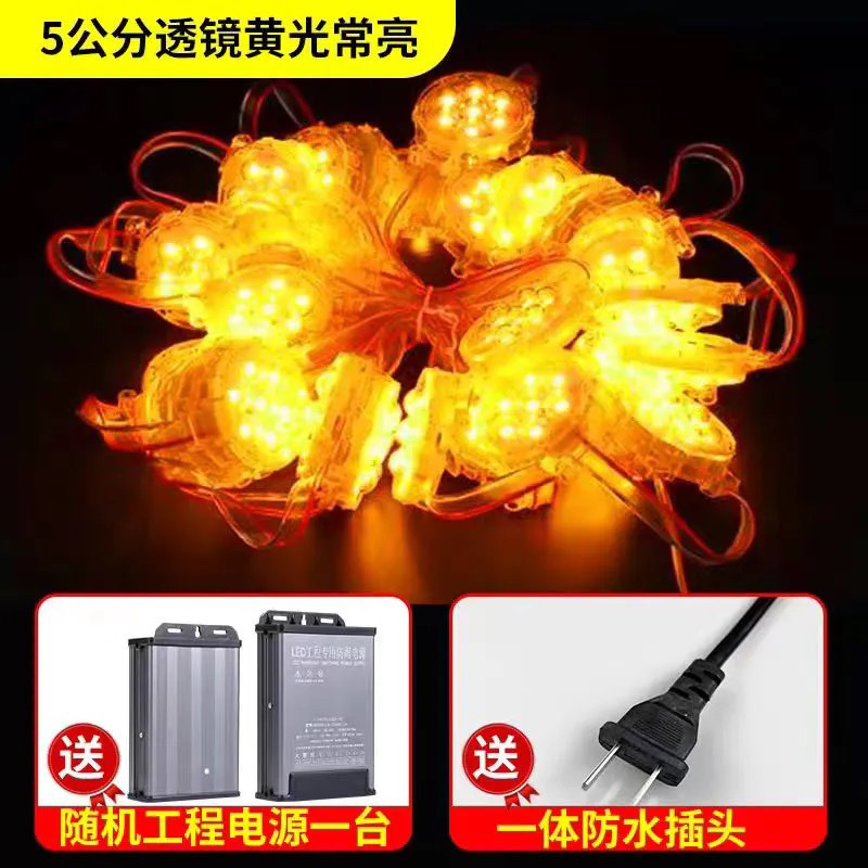 [노란색 조명 정적 조명] 렌즈 유형