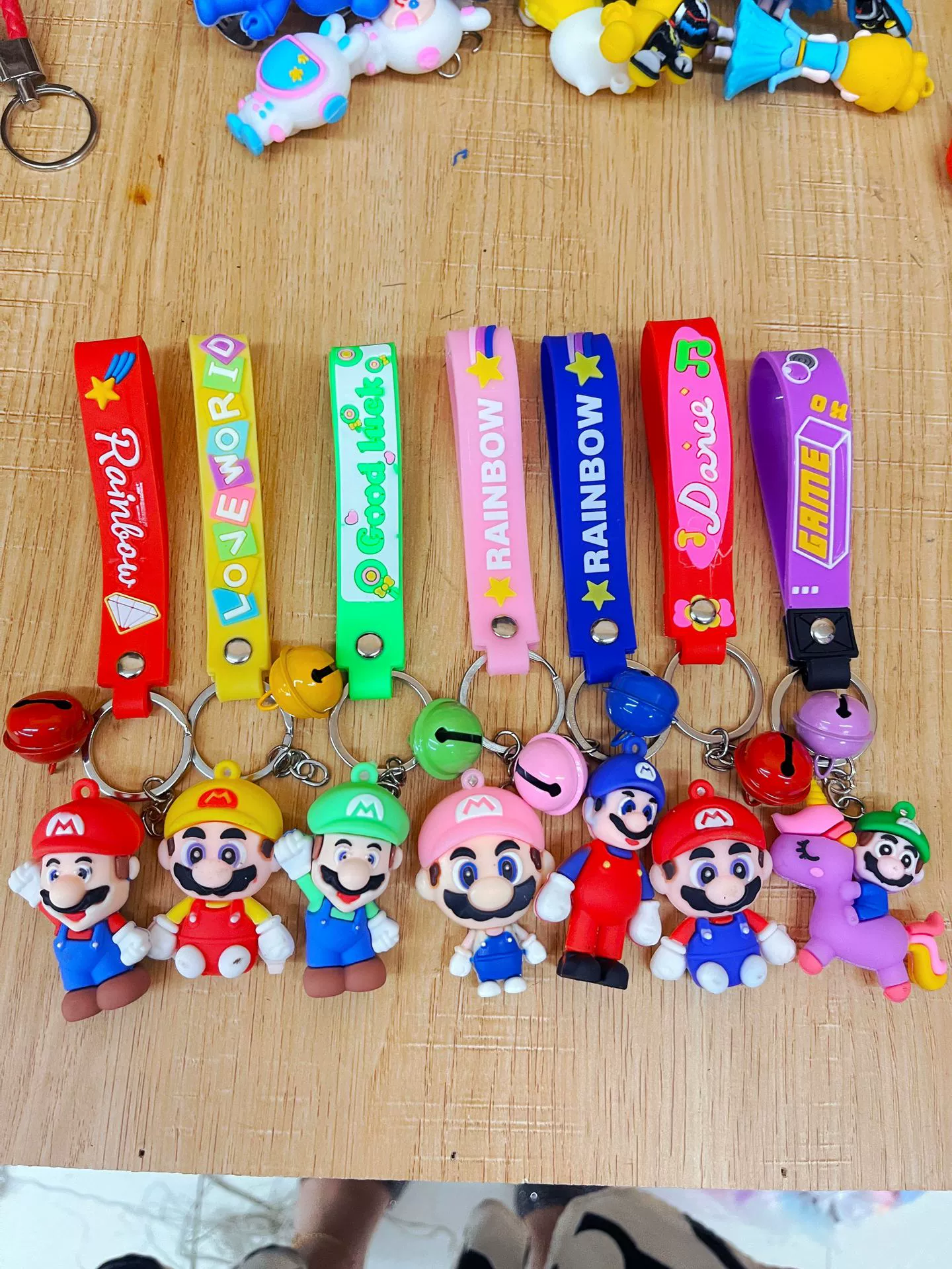 Small keychain, pendant, trend accessory, accessories for keys, DIY