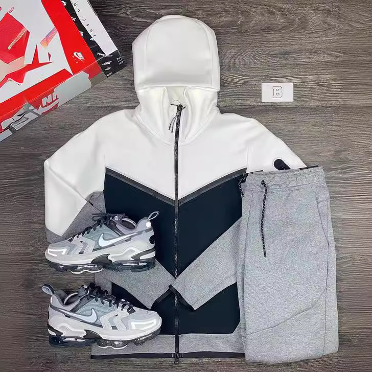 Conjuntos Deportivos para Hombre, Primavera-Otoño 2026, Estilo Casual, Ropa Deportiva, Sudadera de Dos Piezas, Éxito de Ventas en Europa y América