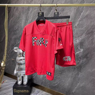 On the new summer 24SS new mattyboy limited flower arm hockey suit lovers suit cross-border wholesale