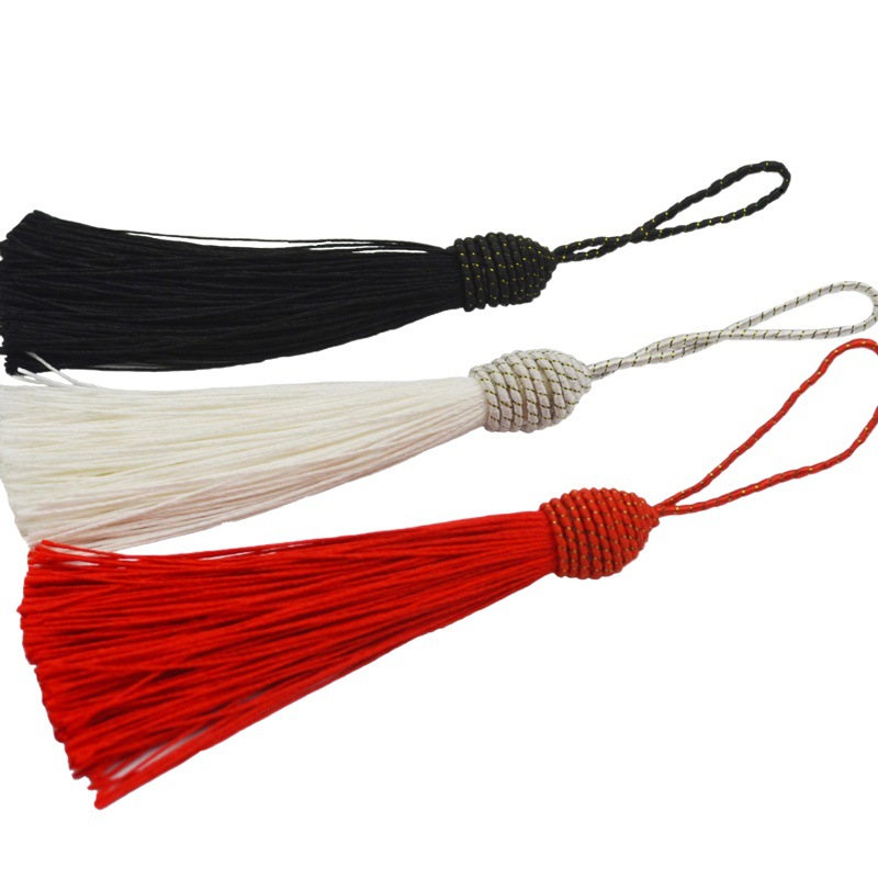 Factory direct screw ball tassel tassel bookmark gift clothing pendant thread pillow table flag tassel small hanging ball