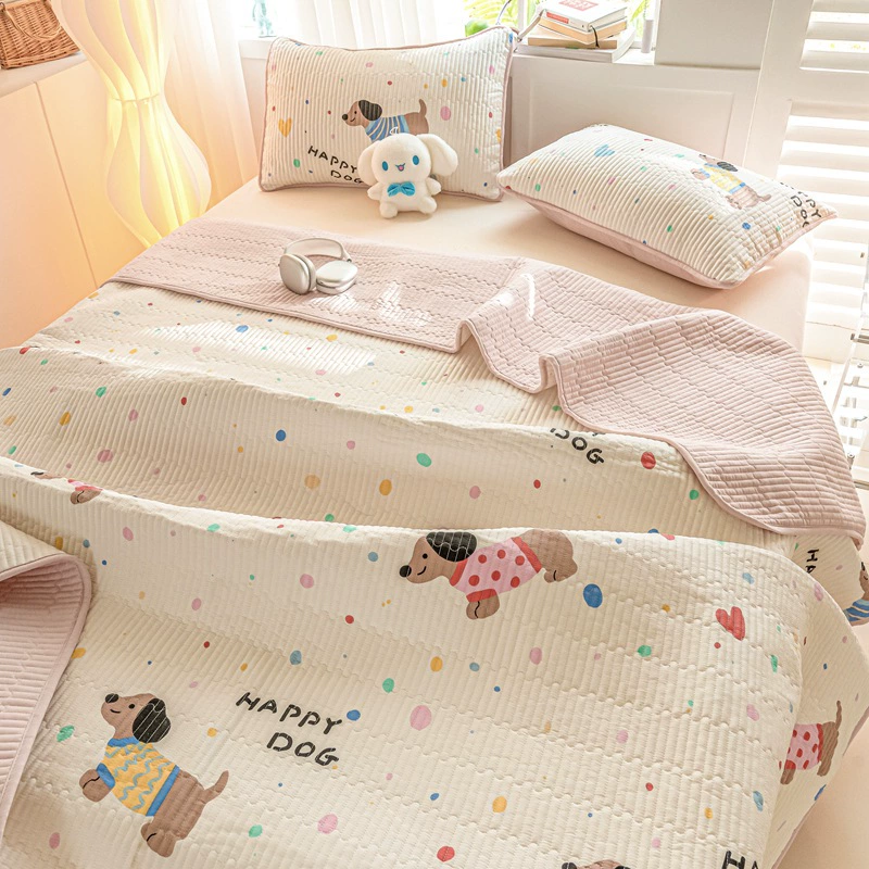 Нескользящий толстый хлопчатобумажный матрас набор из трех частей для детей татами простыни оптовая продажа одеяльника хлопчатобумажный чехол для студенческих кроватей