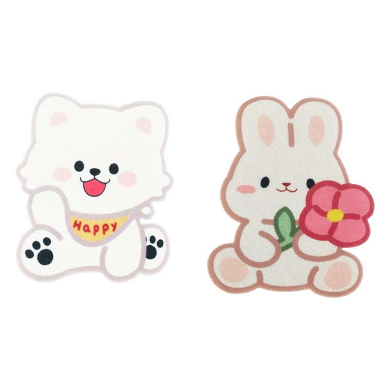 Войлочный дезодорант наклейки для унитаза мультфильм самоклеящийся войлочный динозавр ароматерапевтические наклейки аромат милые наклейки для унитаза оптовая продажа с фабрики