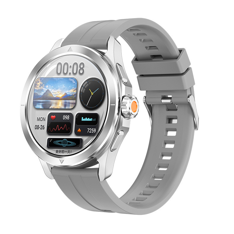 Reloj inteligente S4 Ultra con Bluetooth, detección de frecuencia cardíaca, presión arterial, oxígeno en sangre y temperatura corporal. Reloj multifunción._voghion.com