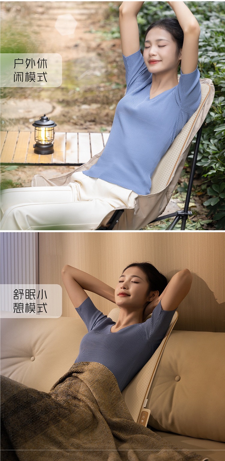 Haier/Haier massager for waist, back, and neck, multifunctional for home use, full-body kneading, car seat cushion, suitable as a gift