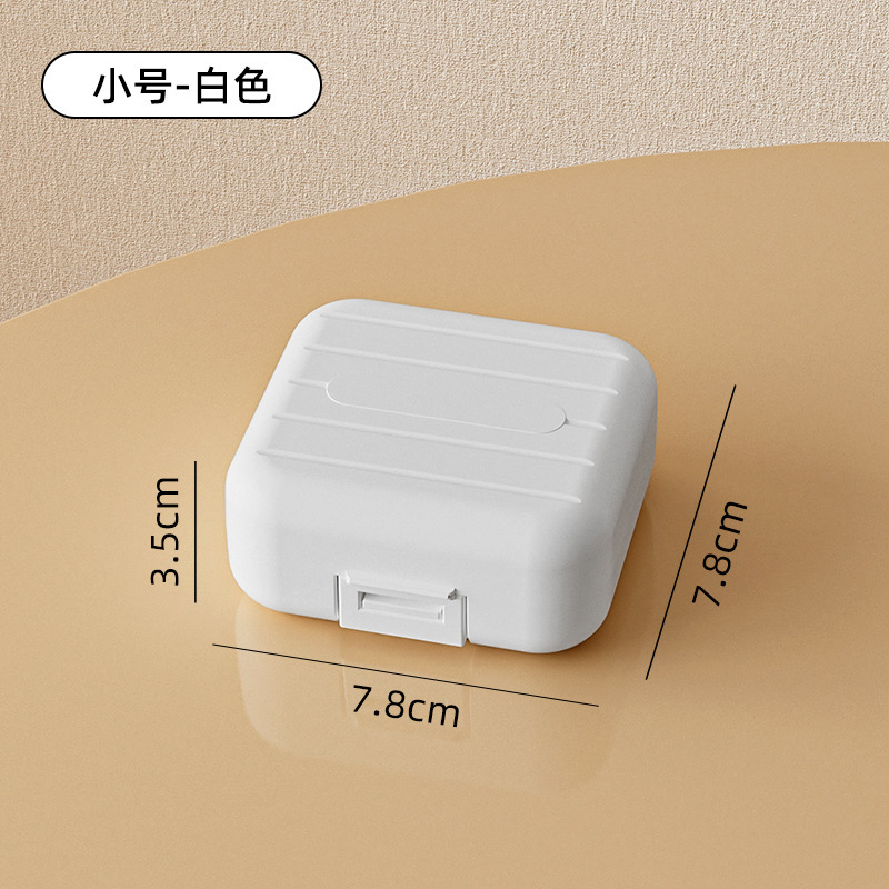 Caja de medicamentos portátiles de viaje, caja de píldoras portátiles de siete días a la semana, caja de medicamentos sellada, caja de medicamentos image 14