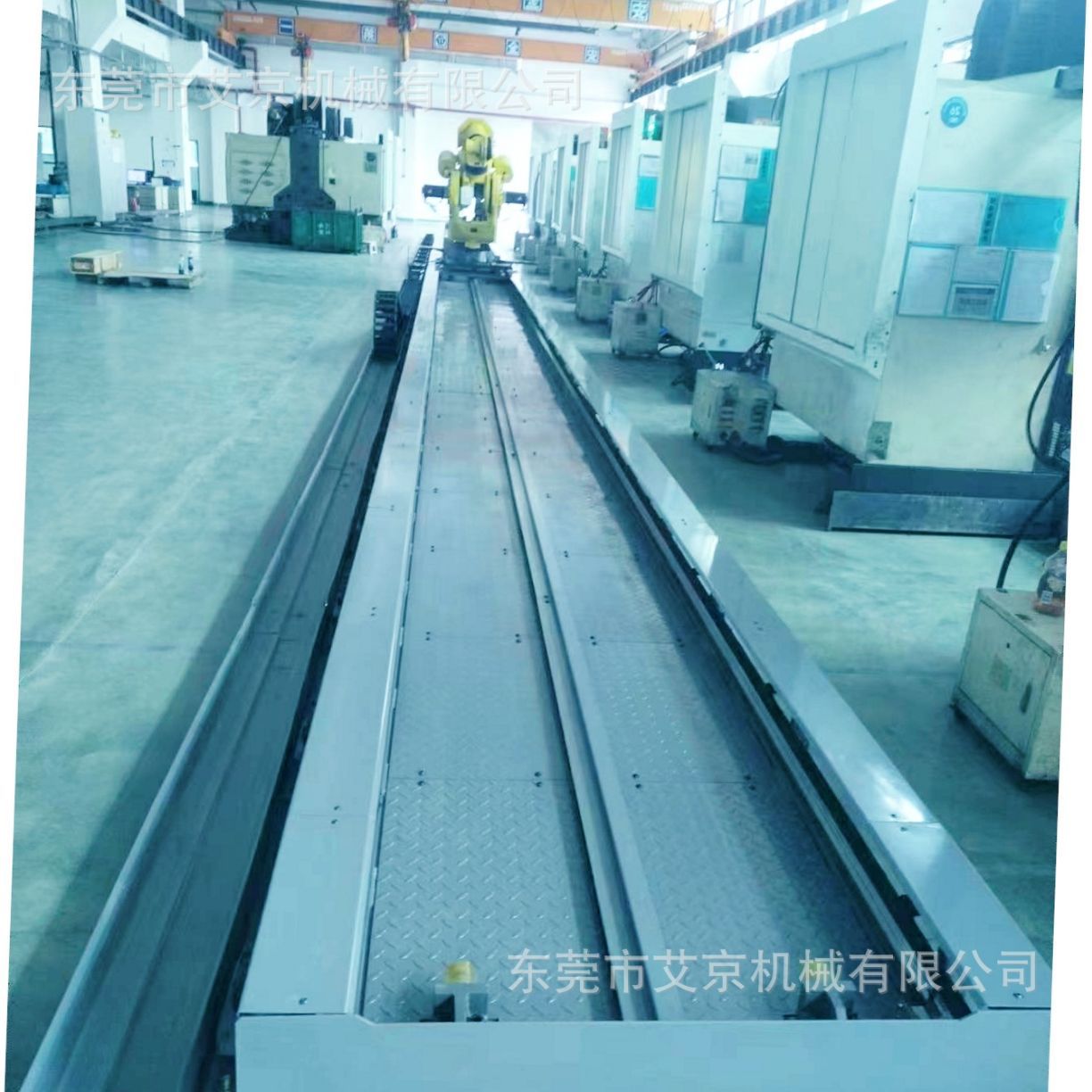 工厂机器人系统搬运设备第七轴轨道库卡机器人搭配轨道车厂家供应