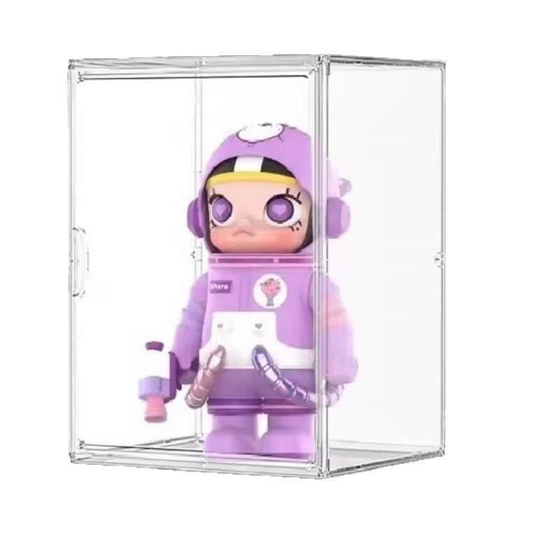 ブラインドボックス展示棚レゴ置物モデル棚アクリルバブルマット手作り防塵透明収納ボックス|undefined