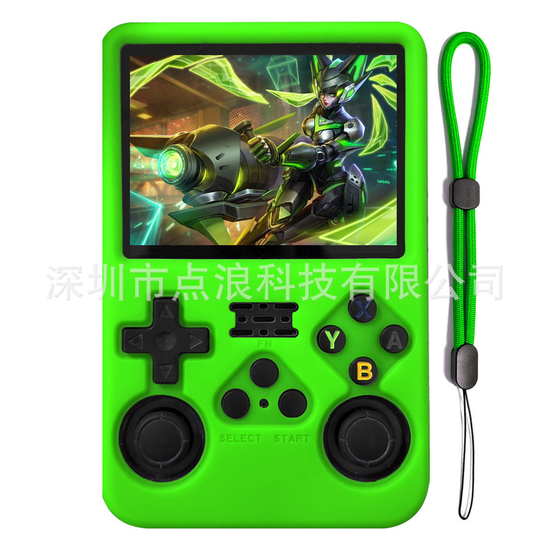 ANBERNIC R36S 携帯ゲーム機に適したシリコン保護カバー防塵収納ボックスソフトシェル|undefined