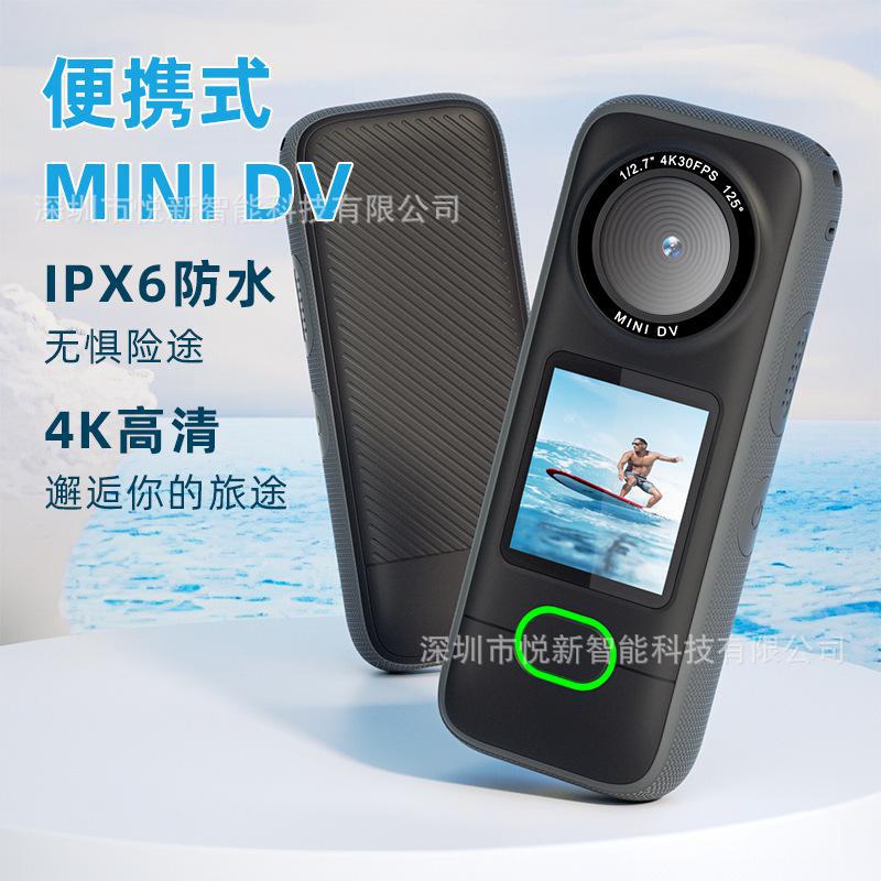 Cross-Border Export Action Camera, High-Definition Touchscreen Helmet Cycling Recorder, Pocket Camera