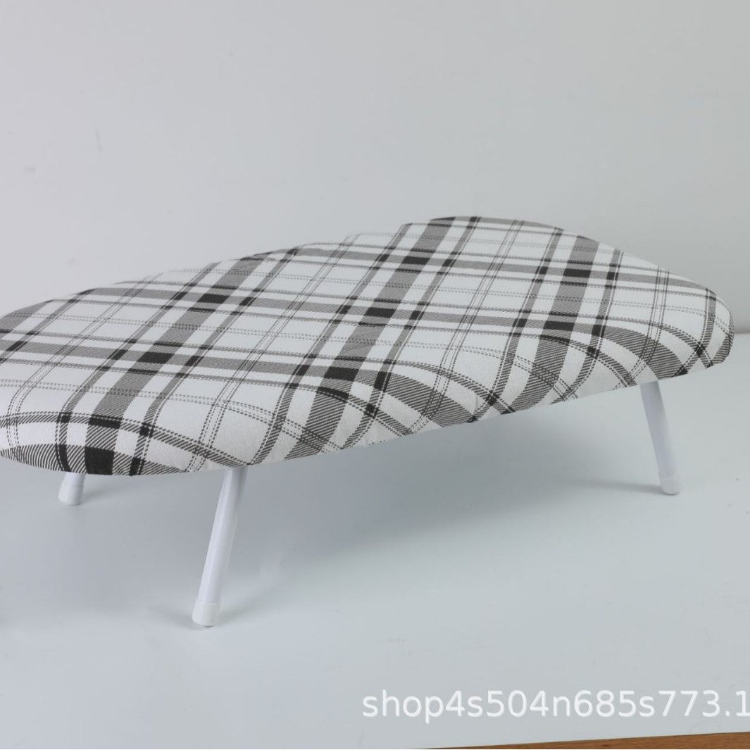 Hogar pequeña tabla de planchar de escritorio dormitorio plegable mini tabla de planchar multifuncional ajustable de alta temperatura portátil