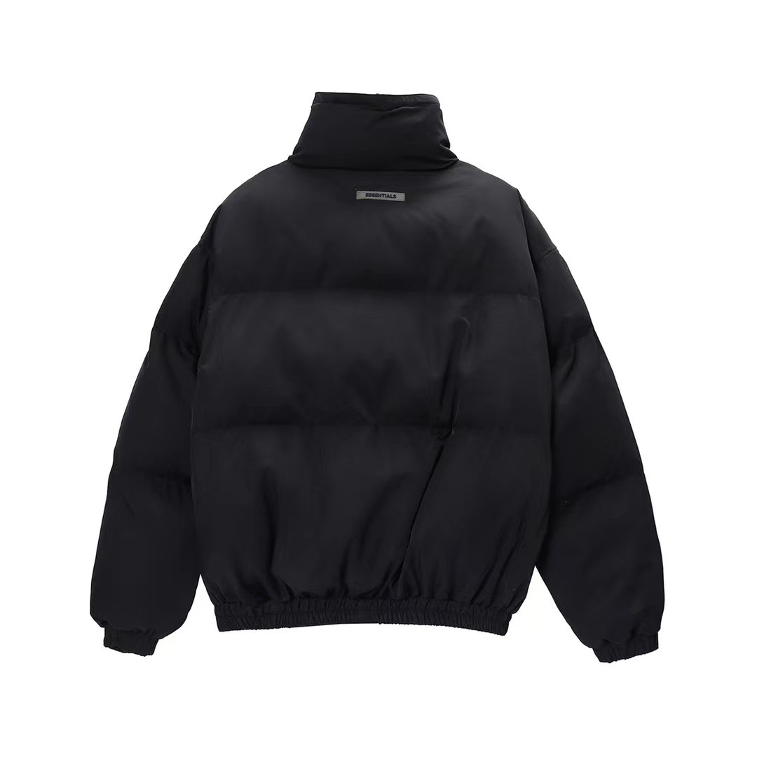Men's Reflective Puffer Jacket Warm High Street Winter Coat_voghion.com