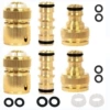 [A28 model] 6-piece set [2 4-pin female connectors + 2 male connectors + 2 4-to-6 milk nozzles]