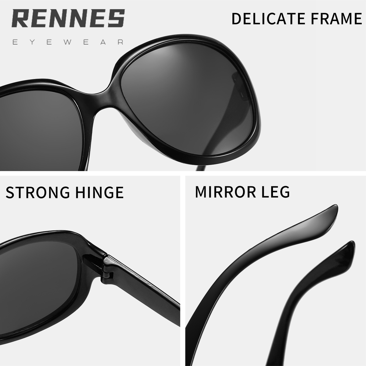 Nuevo marco generoso en forma de envoltura para niños moda de personalidad de moda todo partido gafas de sol a prueba de rayos UV UV400