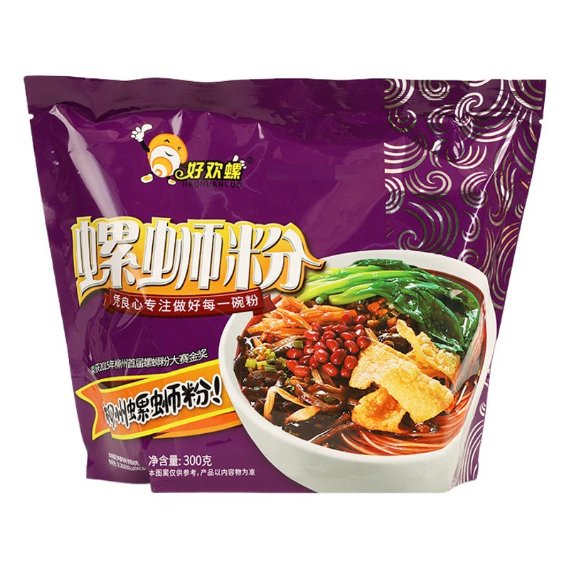 Бесплатная доставка хороший счастливый порошок улитки острый и вонючий Гуанси Лючжоу специальность раки винт Рисовый Порошок хороший счастливый вареный порошок