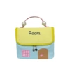 Yellow cosmetic bag