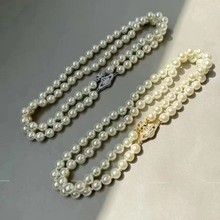 微微安Vivienne薇薇安土星GRAZIELLA双层珍珠项链ins日韩明星同款