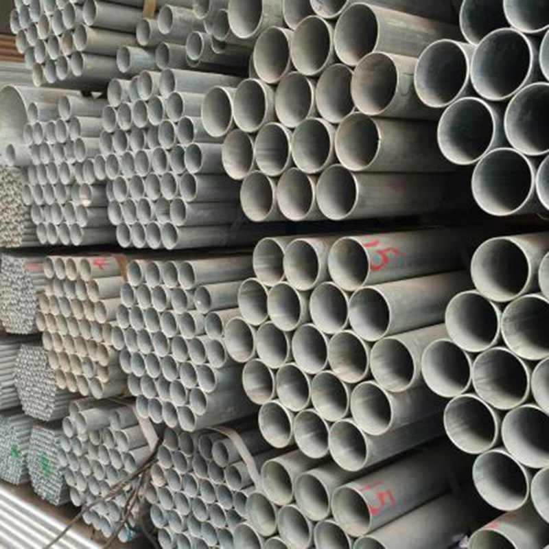 佛山华岐镀锌钢管厂家批发 消防管道 空调管道镀锌管 开牙 压槽