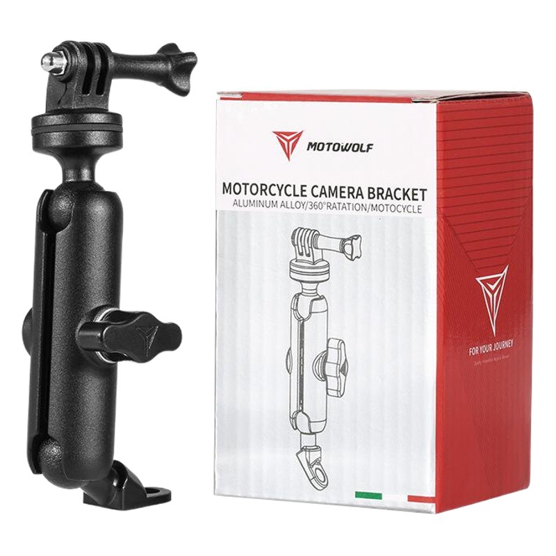 Motocicleta espejo retrovisor digital soporte de la Cámara DV coche eléctrico grabadora de conducción deportes soporte de la cámara