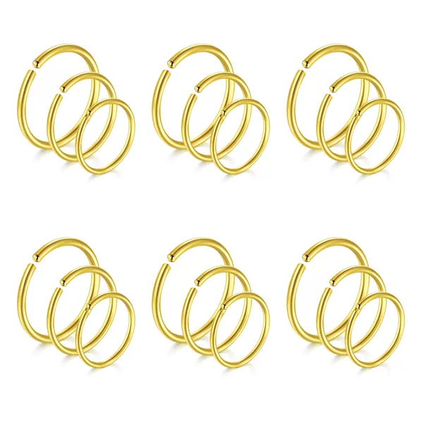 18PCS-gold