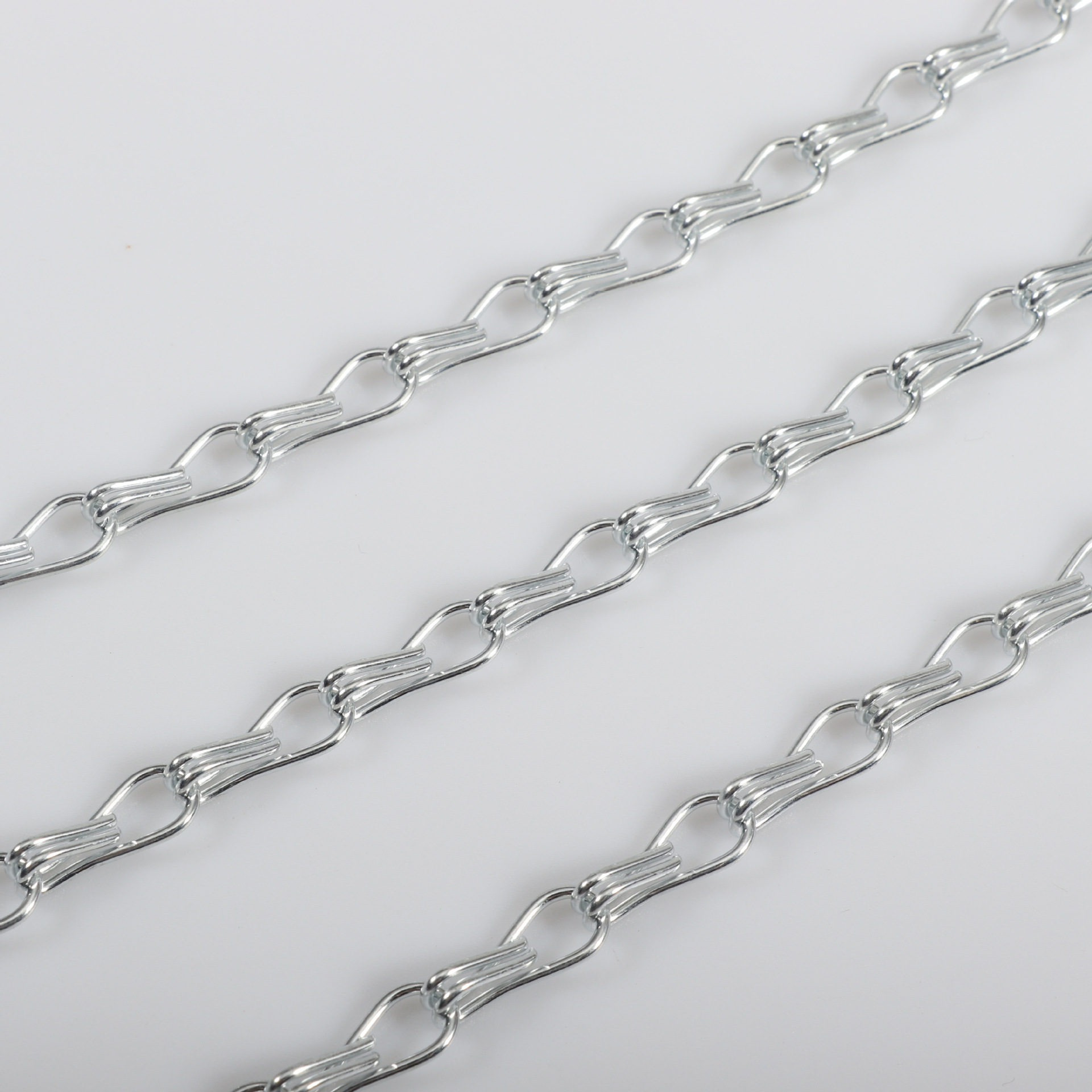 Accesorios de jardín de maceta pequeña cadena de hierro de metal cadena de colgante de cesta de flores cadena de maceta blanca