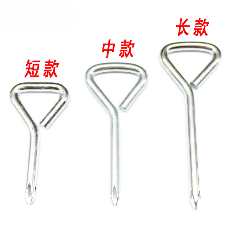 Mayorista triángulo simple destornillador triángulo cruzado destornillador tornillo lote destornillador herramientas de hardware 5mm