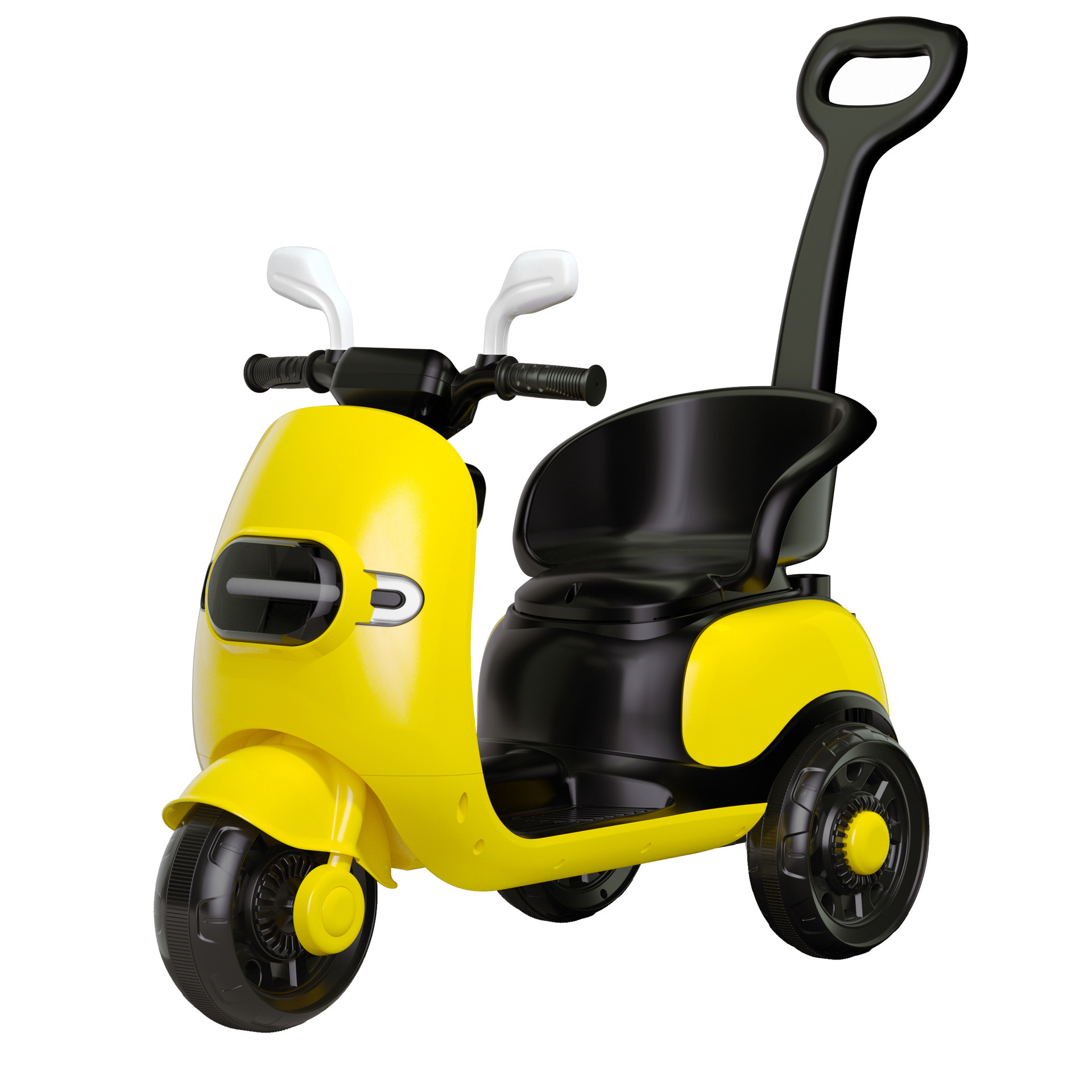 Motocicleta eléctrica para niños triciclo recargable portátil niños y niñas coche eléctrico Carro de bebé coche de juguete 3-8 años