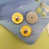 Girl head-yellow