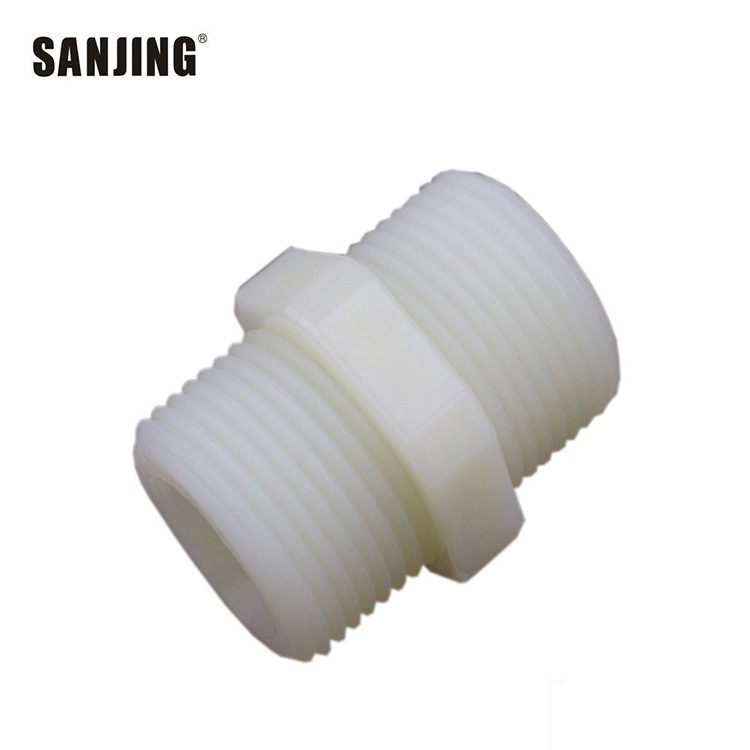 Venta al por mayor purificador de agua reducción conjunta alta dureza nylon Butt conjunta M42 2 puntos exterior dientes giran 4 puntos exterior dientes rectos