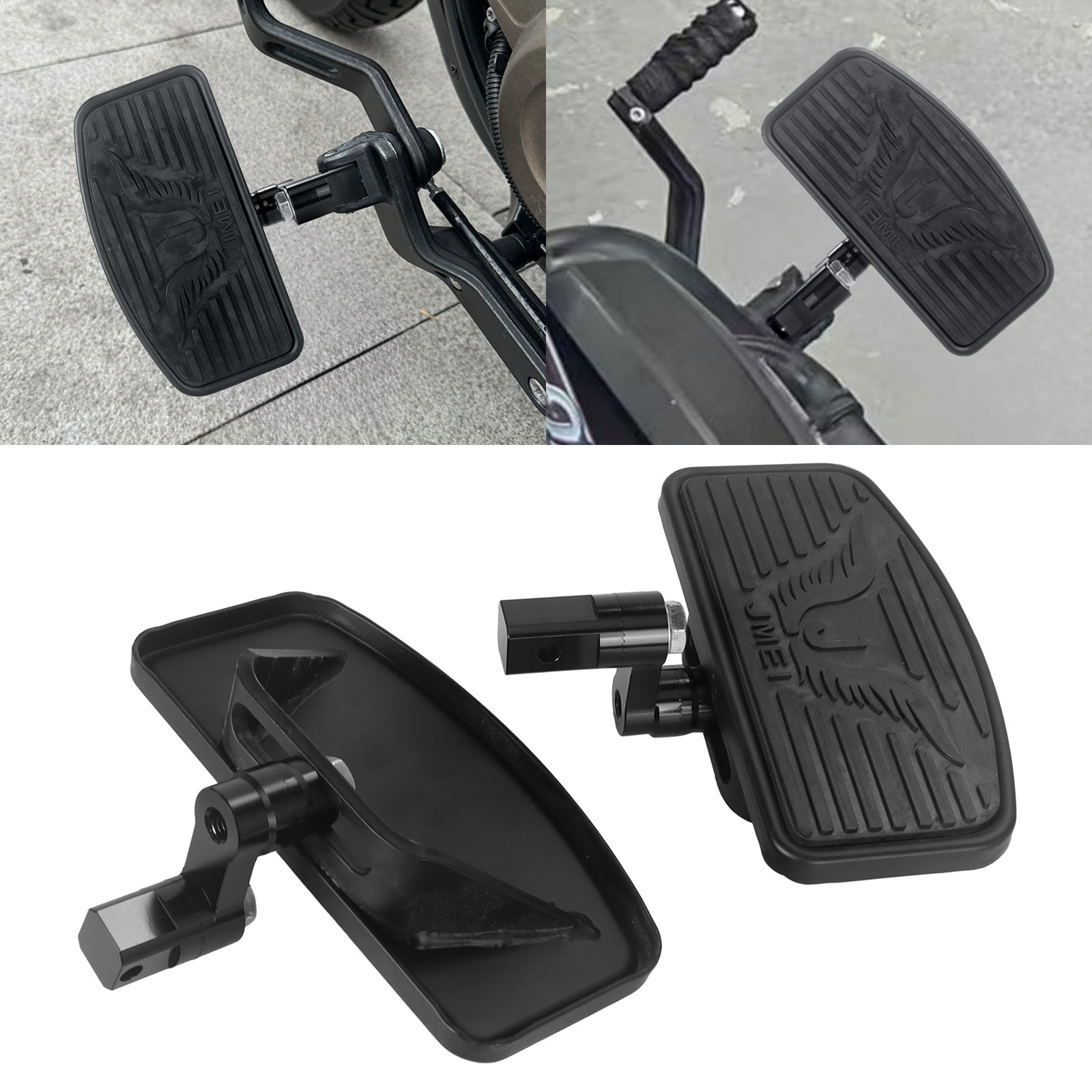 Suitable for Vt750/Vtx1300/Vtx1800 Passenger Rest Pedal Modification Front and Rear Large Pedals