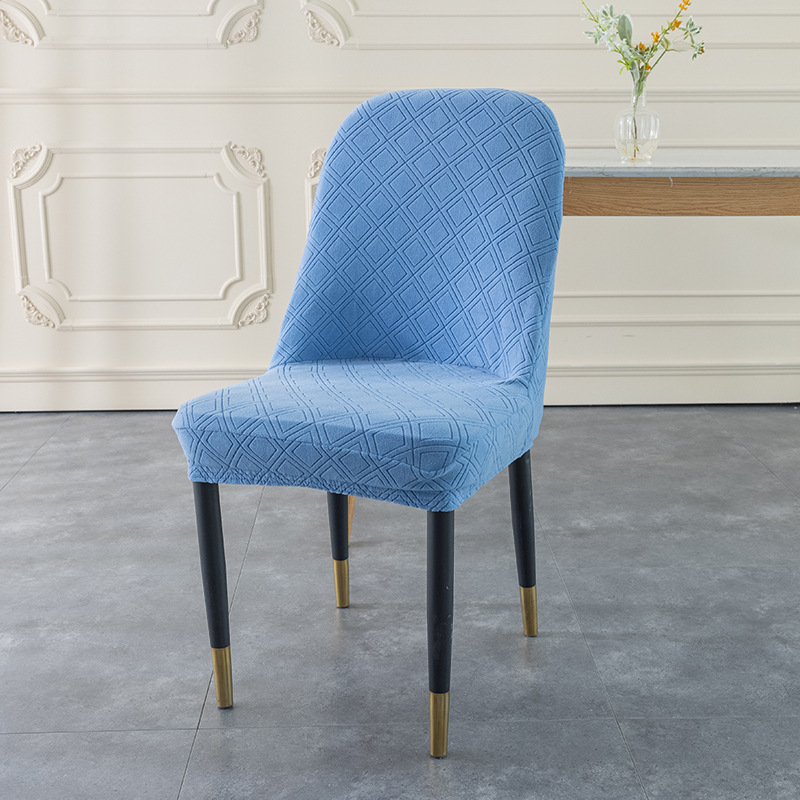 Four Seasons universal cubierta de la silla de comedor simple moderno elástico todo incluido cubierta de la silla engrosada taburete cubierta de la silla anti-gato cero
