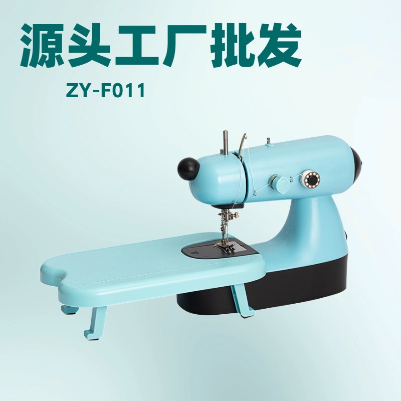 源头工厂现货批发家用电动缝纫机小型吃厚带脚踏裁缝机跨境热销