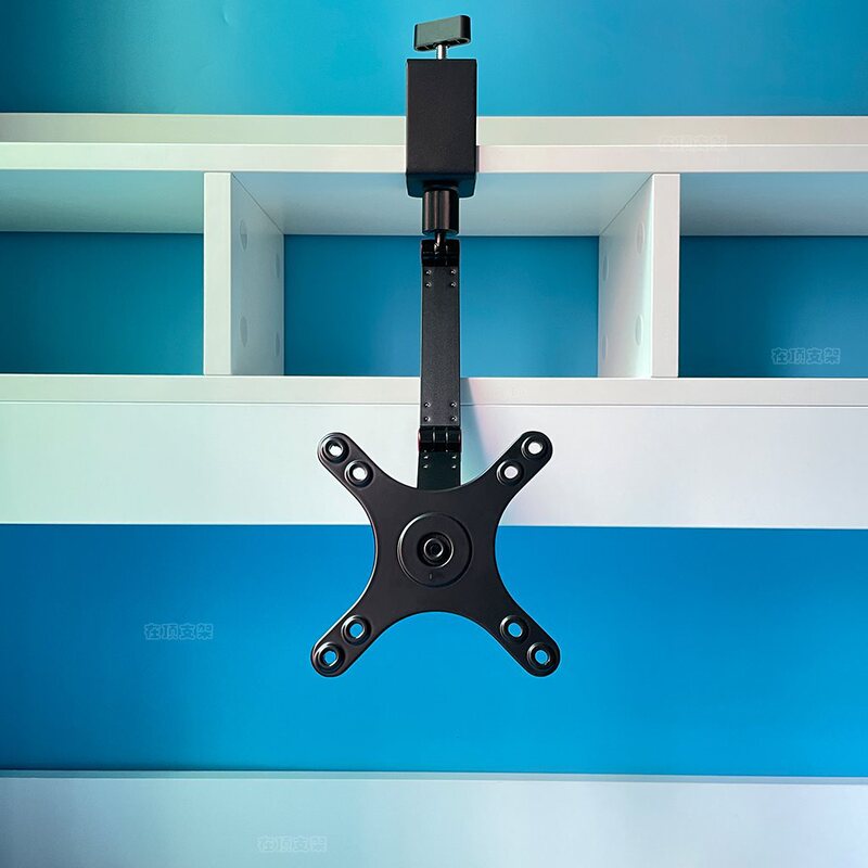 32cm Double Foldableing Aluminum Alloy Portable Screen Stand Vesa Horizontal and Vertical Notebook Expansion Display Cantilever Clip Desktop