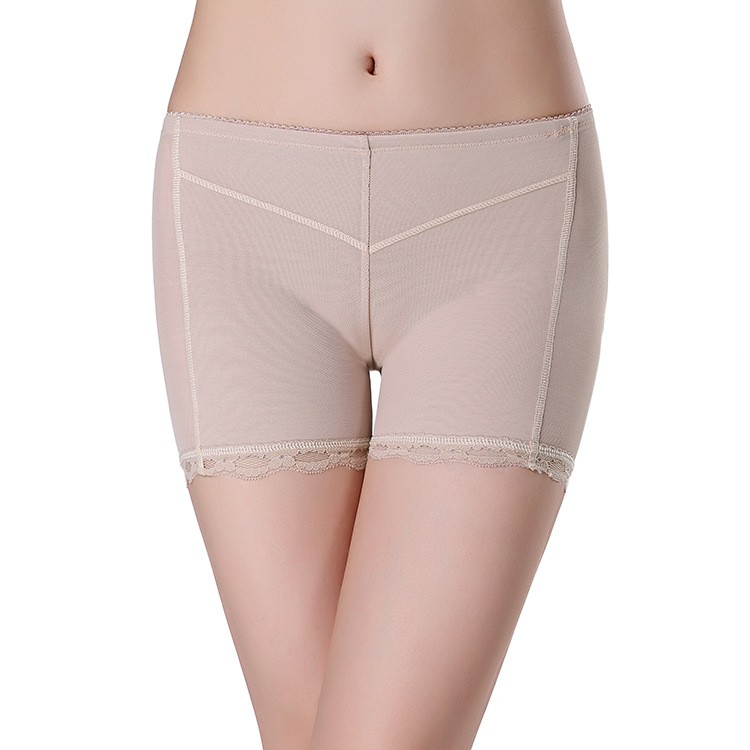 Cross-border European and American breathable butt-revealing buttocks underwear, body-shaping pants revealing PP buttocks, lace beautiful buttocks, butt-lifting and tummy-tightening pants