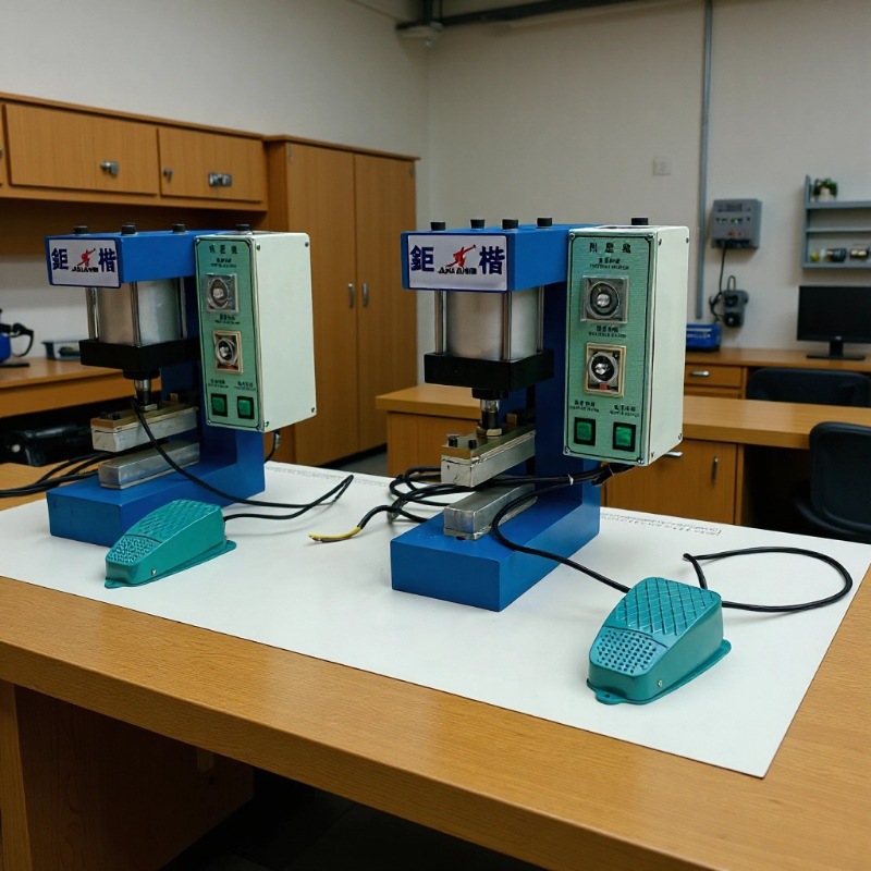 小型热压机｜烫金机｜制鞋机器 品质钜楷