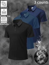B 94793 Summer Ice Silk Polo Shirt ��˿�������� �羳ŷ��