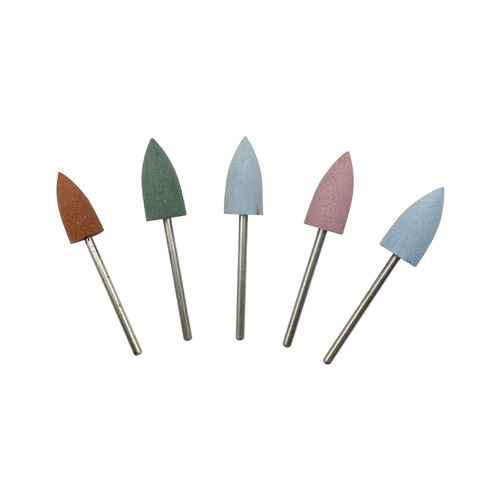 Colored rubber wheel with handle, rubber grinding head, metal polishing wheel, gold, silver and copper jewelry mirror polishing wheel