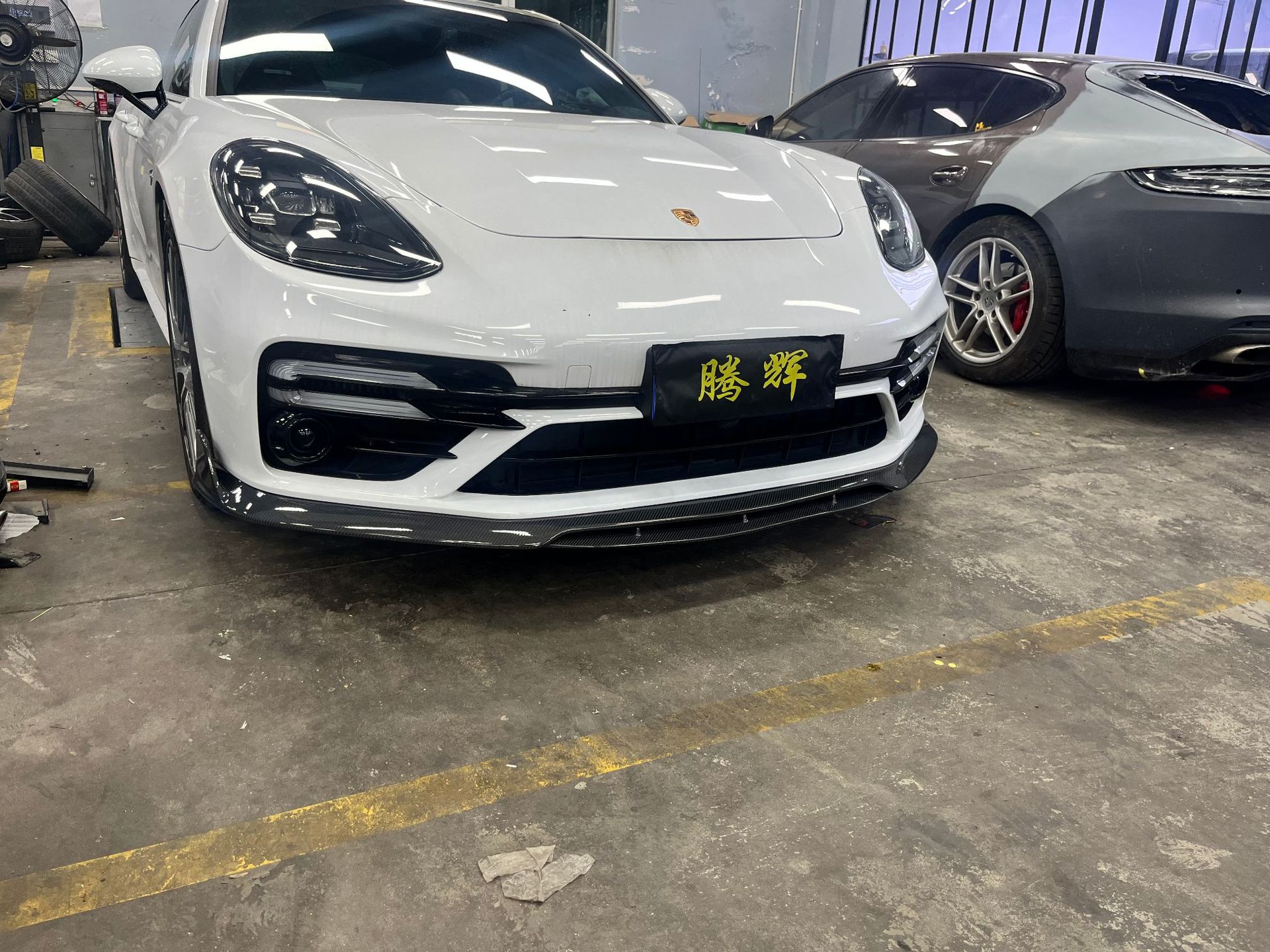 2017-2023 Porsche Panamera 971 Upgraded with Turbos Body Kit, Front Bumper, Rear Lip, and Side Skirts