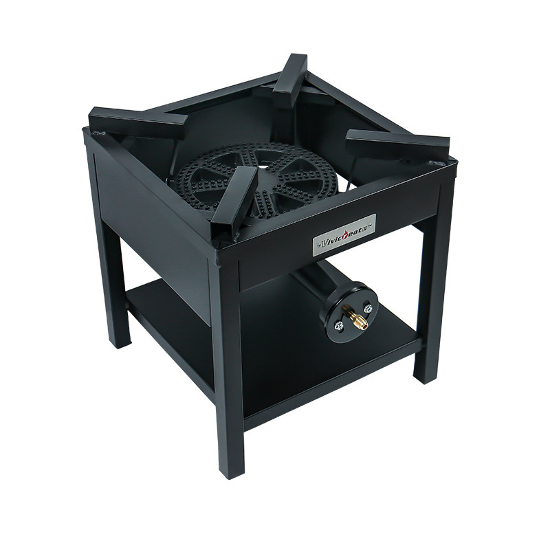 Suministro directo de fábrica estufa de gas de hierro fundido cocina portátil de alta potencia válvula reductora de presión norteamericana