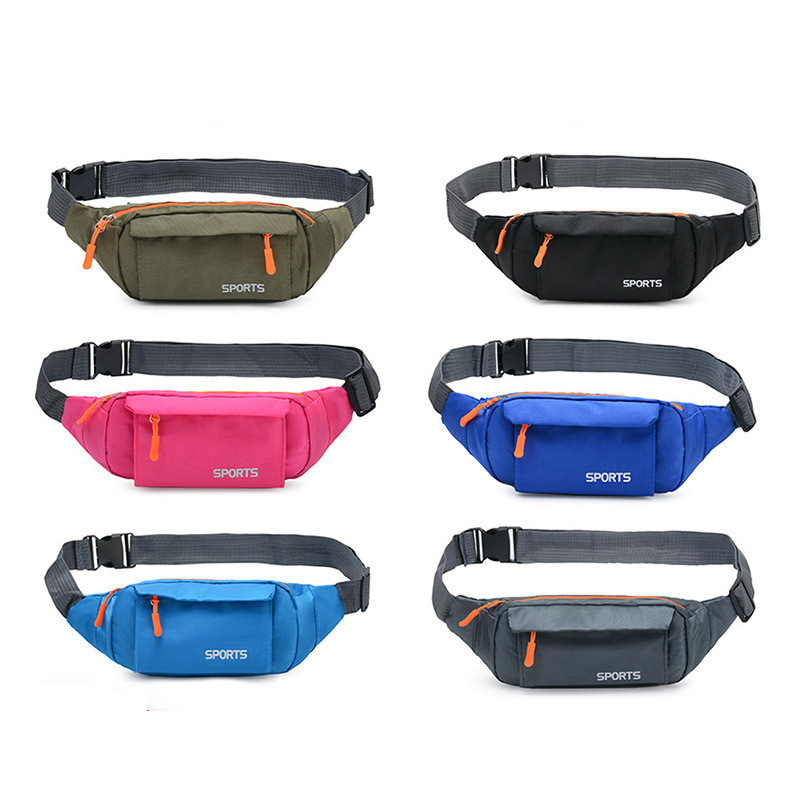 Cross-Border Men's Chest Bag for Mobile Phone, Multi-Functional Supermarket Cashier Bag, Durable Cycling Waist Bag for Work, Cross-Body Dual-Use
