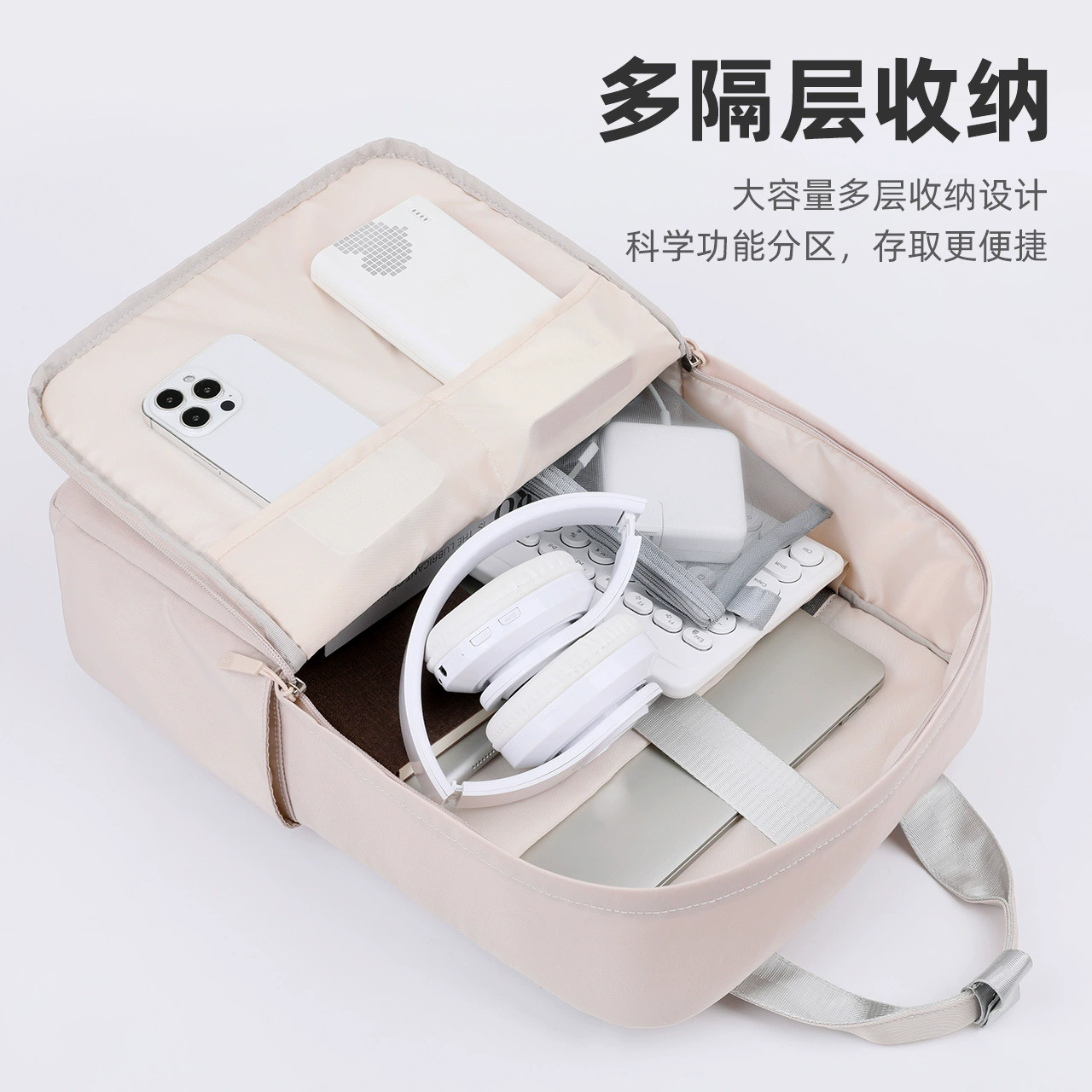 Рюкзак для ноутбука Apple, Huawei, Lenovo, совместимый, вместительный, водонепроницаемый