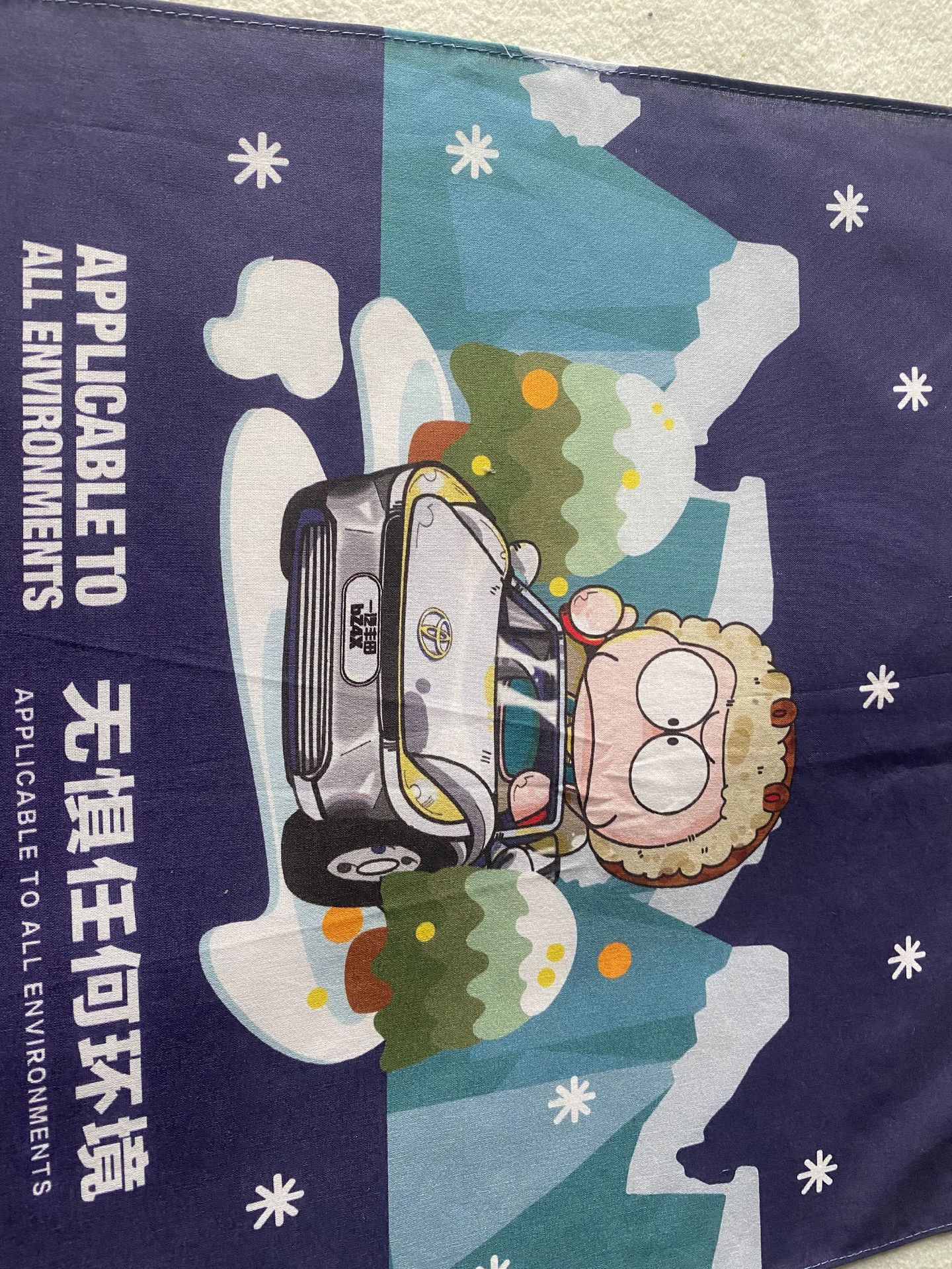 全棉方巾