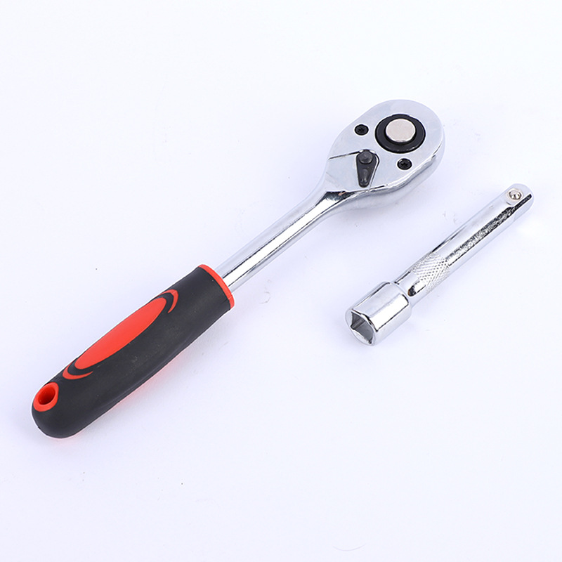 12 개의 자동차 유지 보수 도구 래칫 빠른 소켓 렌치 자동차 조합 도구 세트 공급